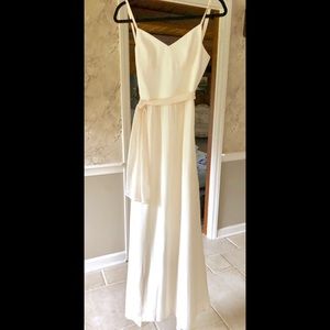 Joanna August Stephanie Long Bridesmaid Dress